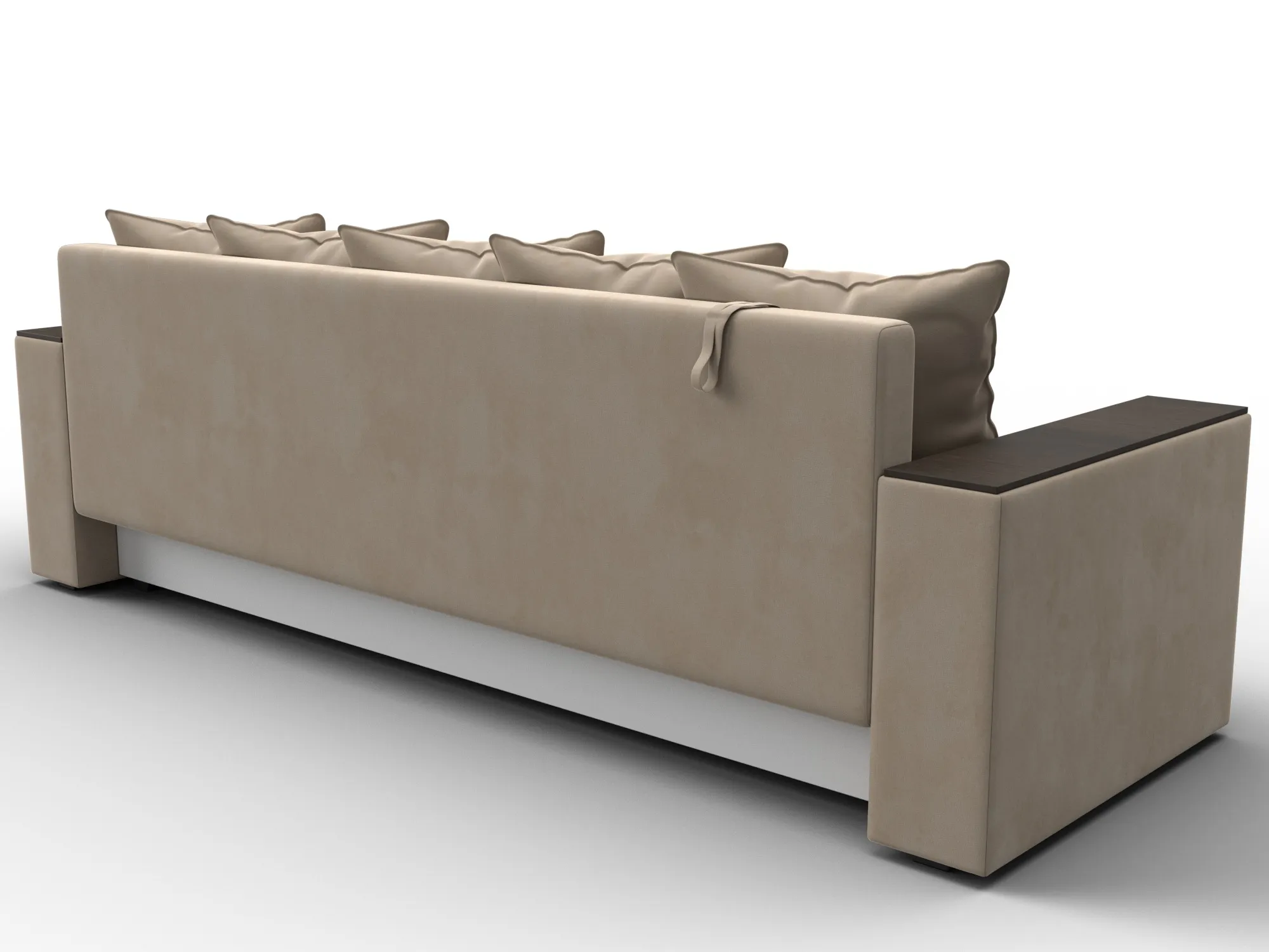 Диван прямой Дубай Лайт ( SEVEN 729 бежевый )