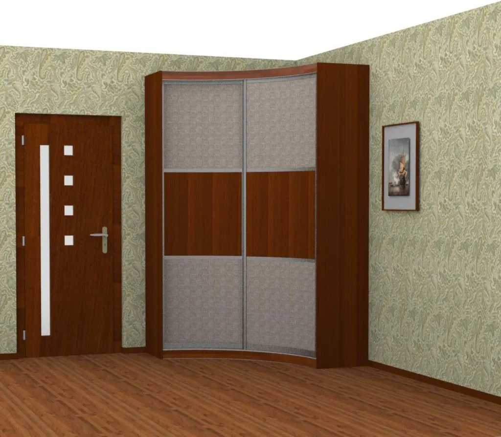 Радиусный шкаф-купе Радион