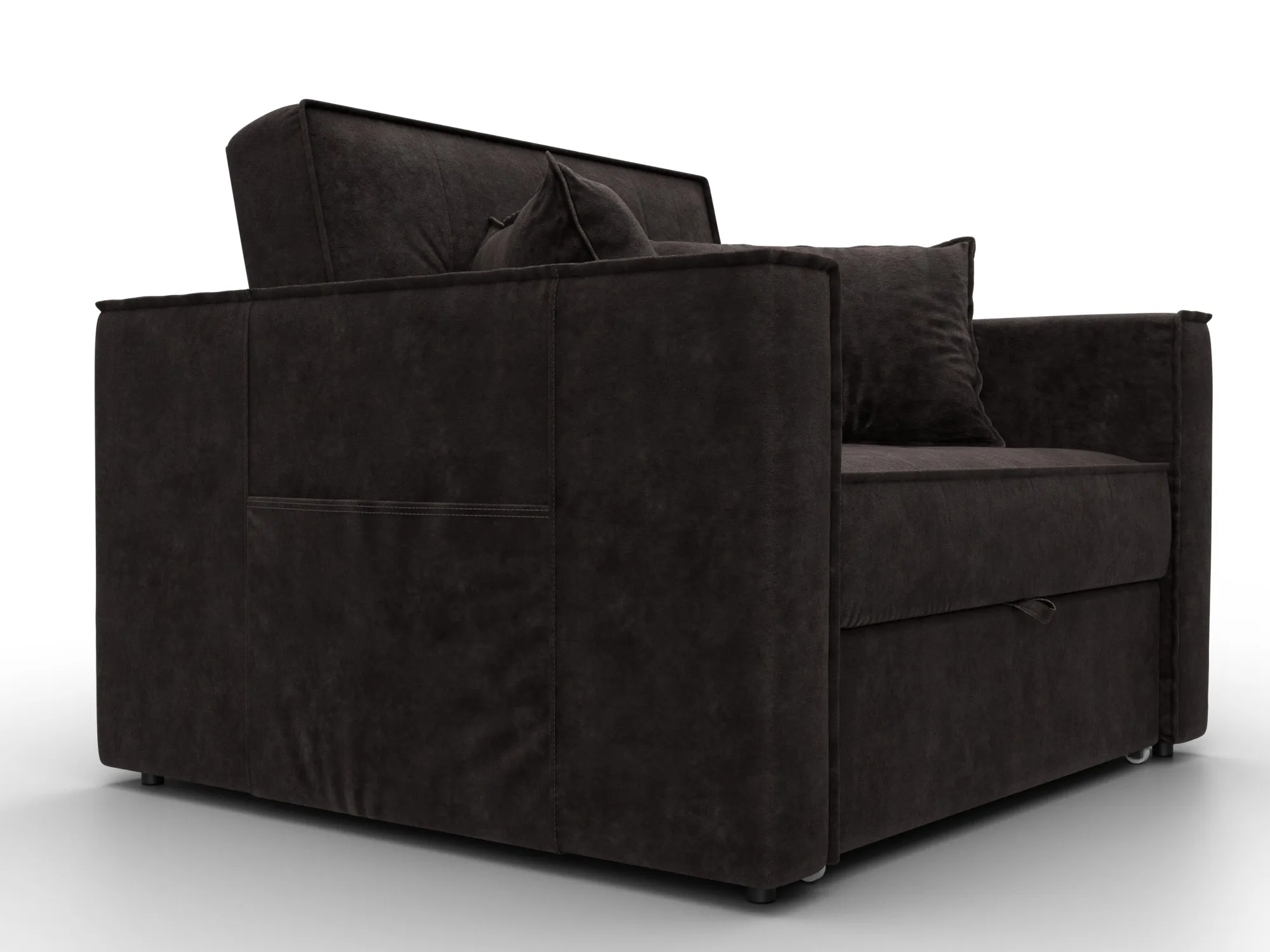 Кресло-кровать Лига-104 (80) ( BRUT 17 коричневый )