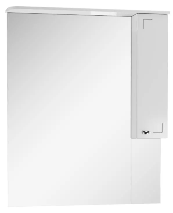 Шкаф-зеркало Классик 87 правый Айсберг