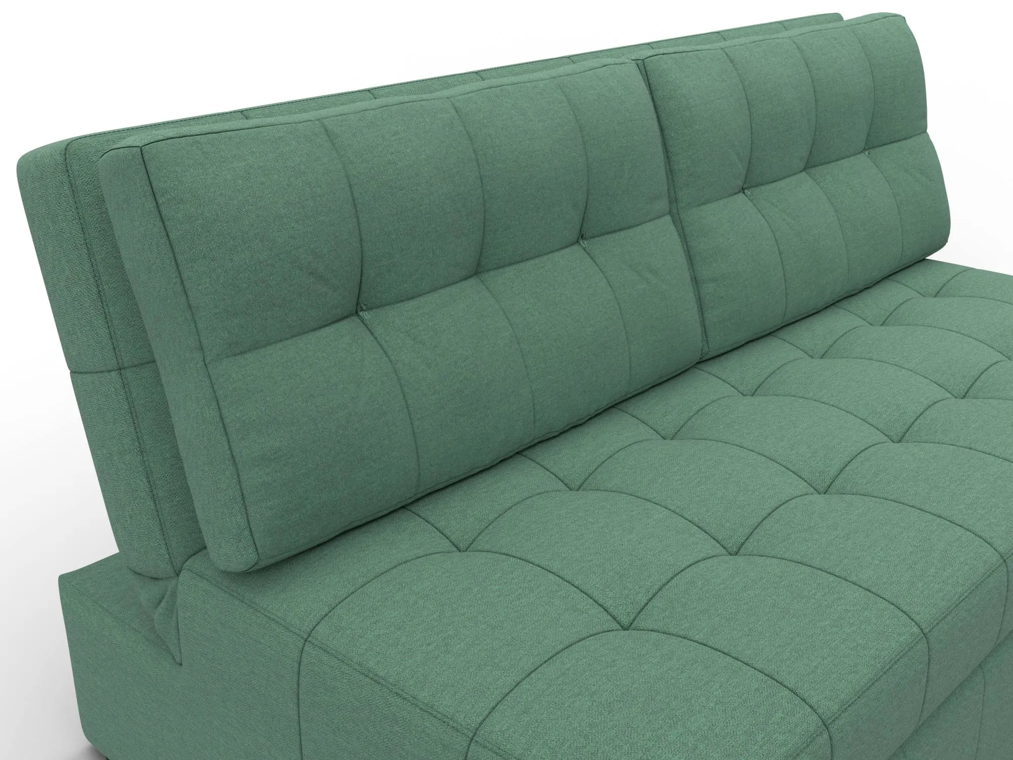 Диван прямой Лига-107 (160) ( Амур 11 зеленый )