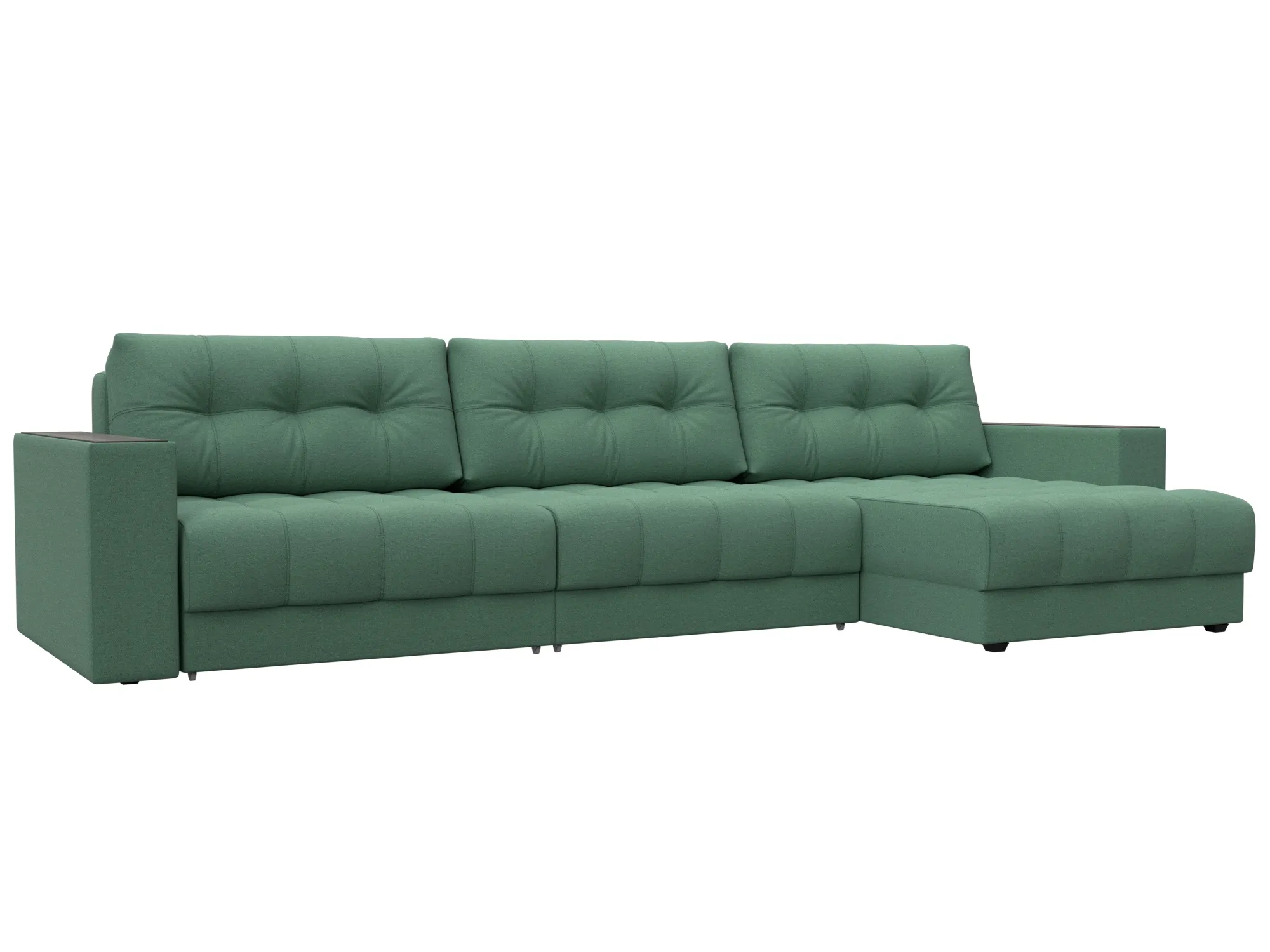 Диван угловой с декором Лига-049 НПБ Лонг