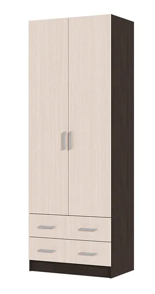 Шкаф 2х створчатый Гармония ШК-603М дуб белфорт - венге