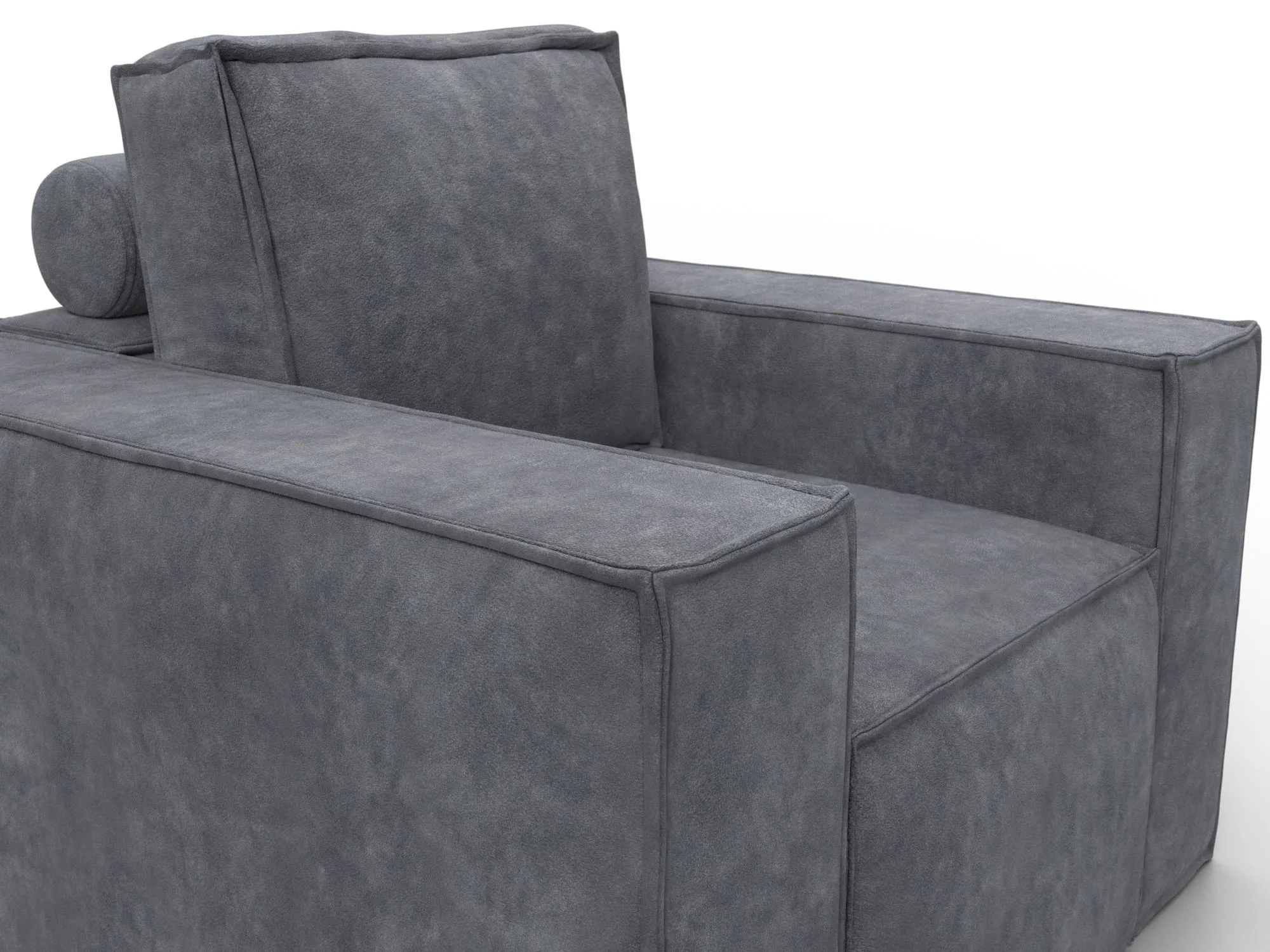 Кресло Лига-081 НПБ ( BRUT 16 темно-серый )