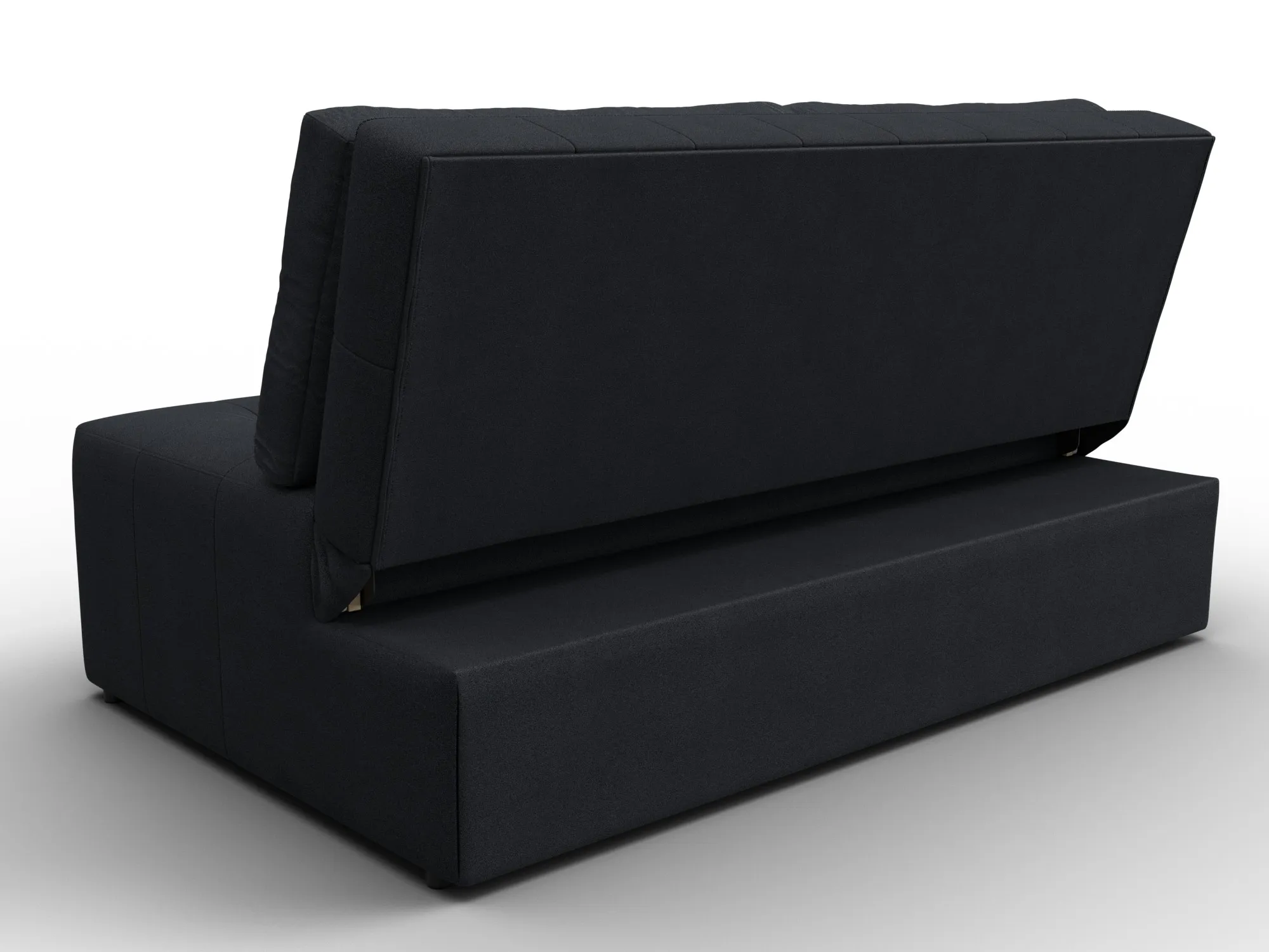 Диван прямой Лига-107 (140) ( JOLY 16 темно-серый )