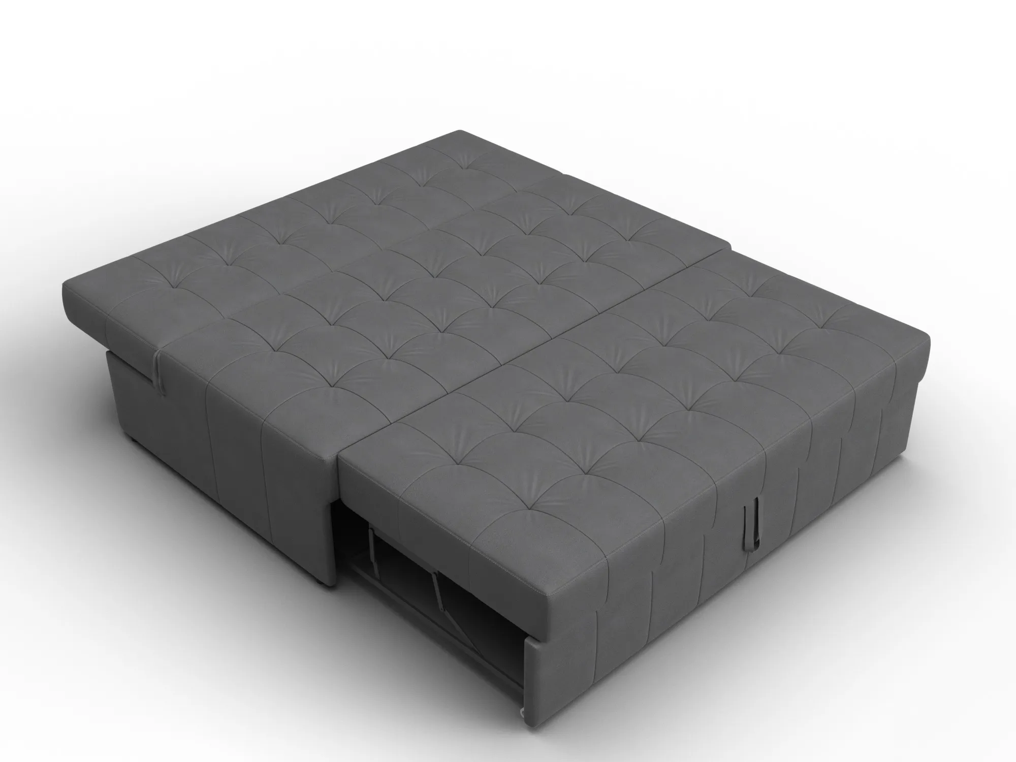 Диван прямой Лига-107 (140) ( JOLY 13 серый )