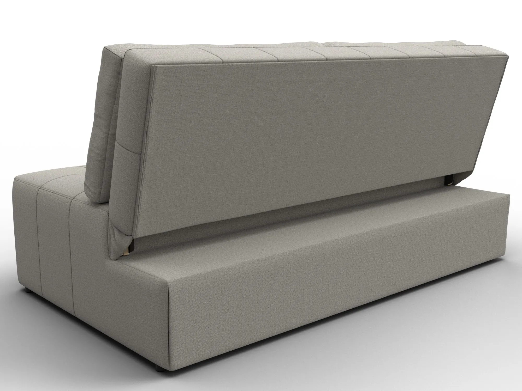 Диван прямой Лига-107 (160) ( Амур 02 бежевый )