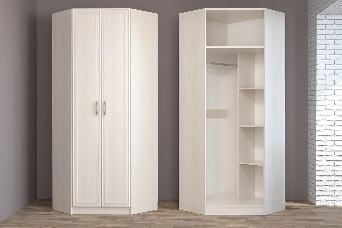 Шкаф угловой Иннэс 6 Рамка