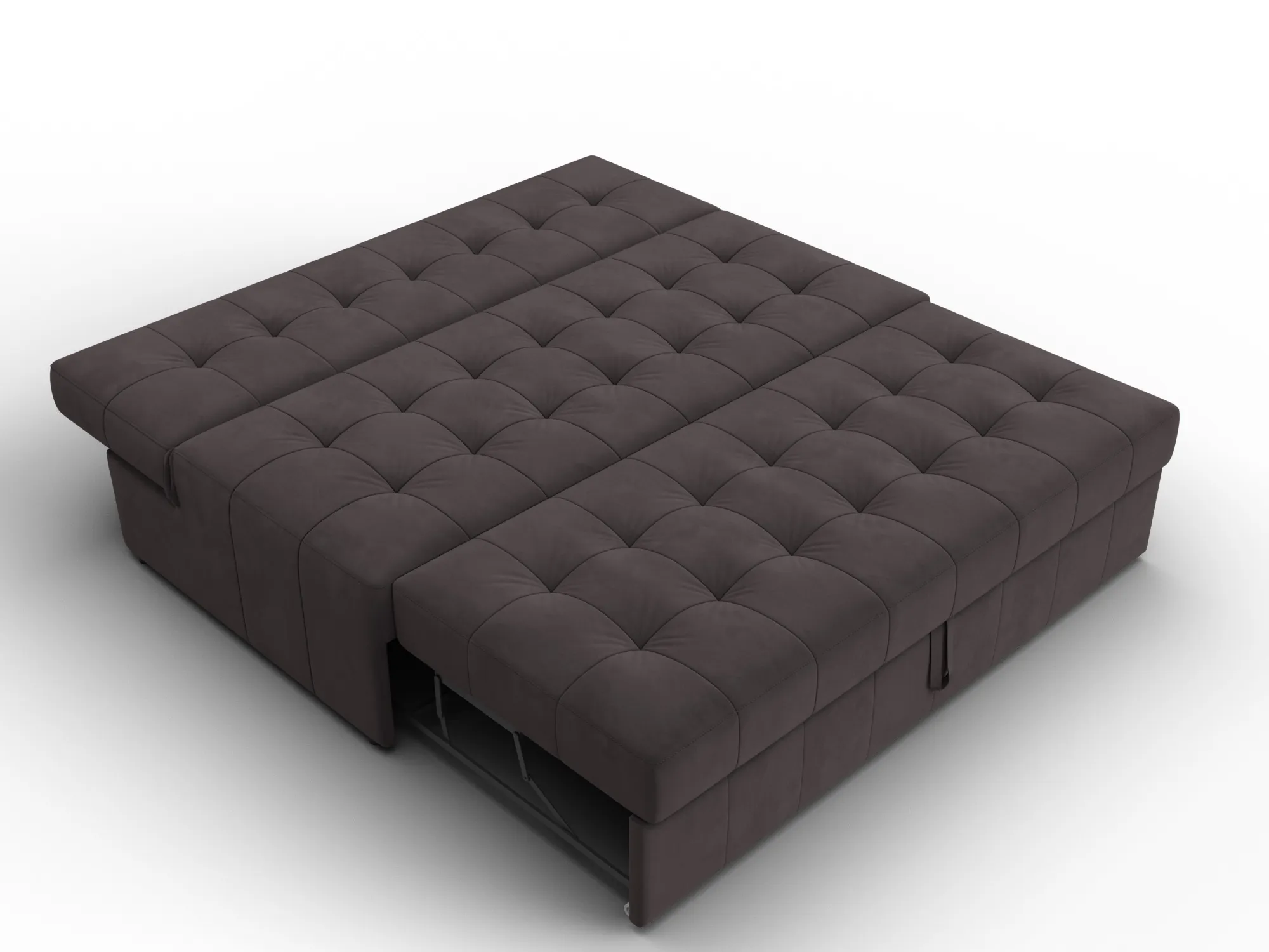 Диван прямой Лига-107 (160) ( SEVEN 727 коричневый )