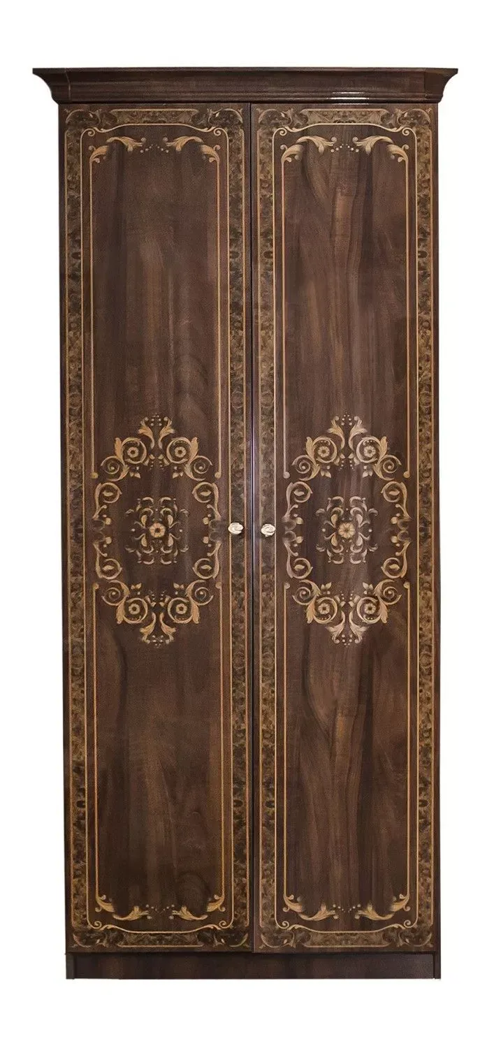 Шкаф Патрисия 2-дверный без зеркал караваджо глянец