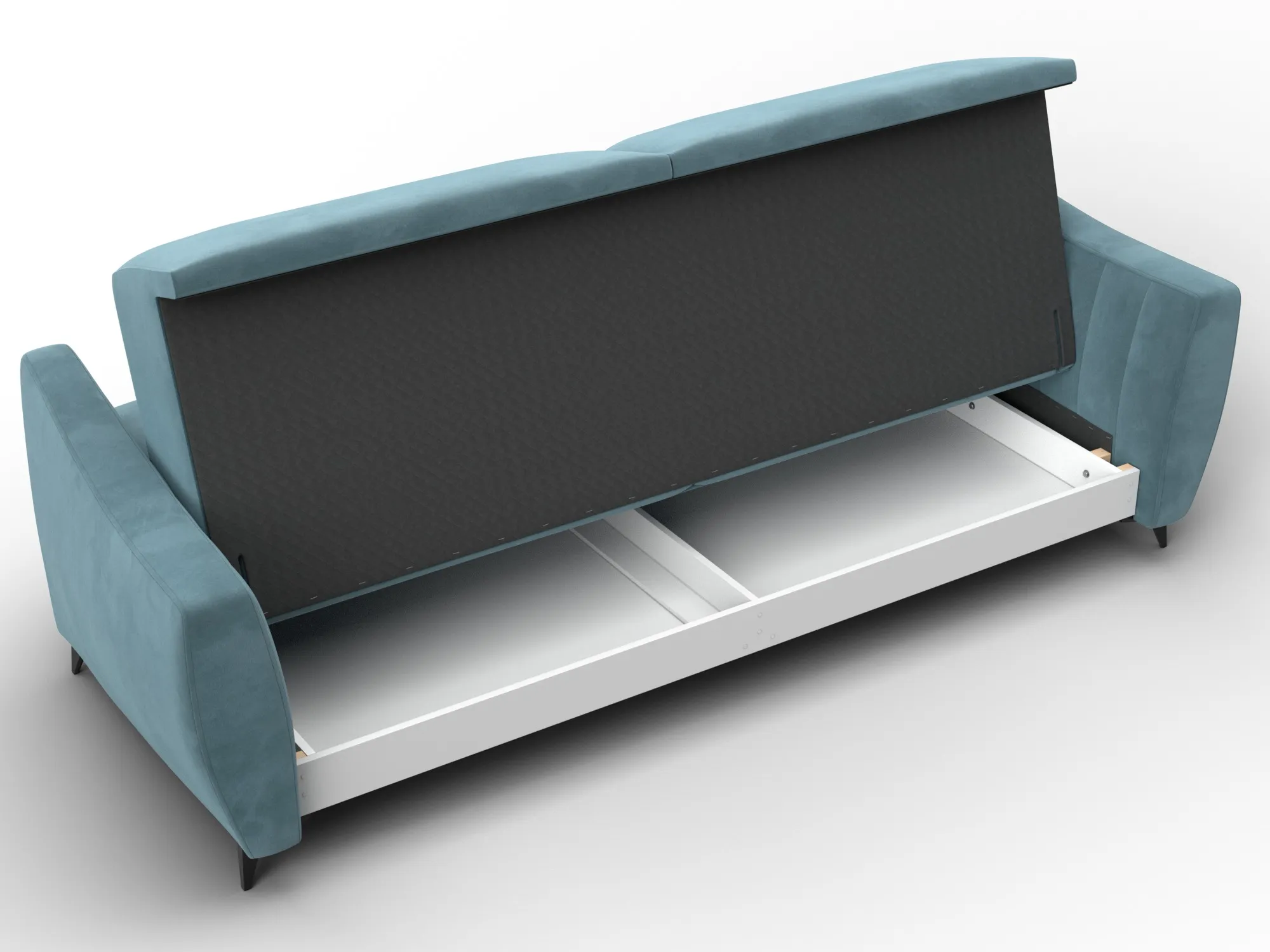 Диван-книжка Лига-095 НПБ ( SEVEN 113 бирюзовый )