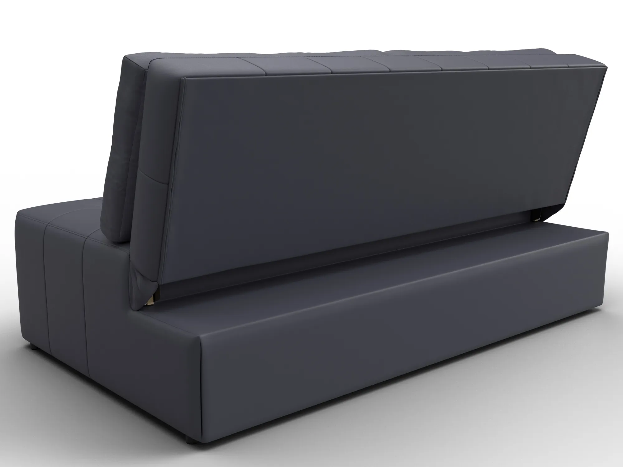 Диван прямой Лига-107 (160) ( GRIFON 15 серый )