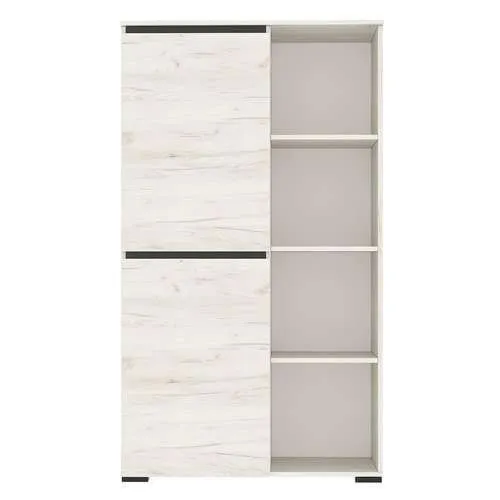 Буфет  ГРЕТТА  Буфет 2С Дуб Крафт белый - Антрацит