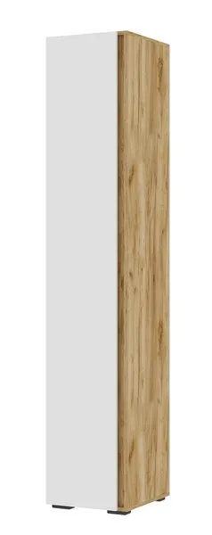 Пенал закрытый Хелен ПН 01 дуб крафт золото - белый