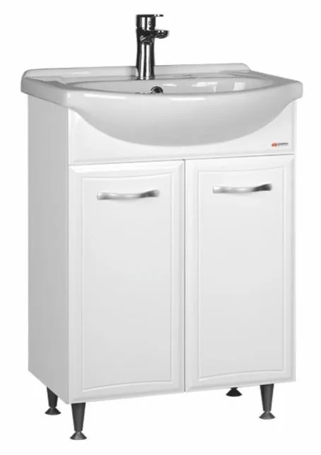 Тумба под умывальник "Амур 60" Идеал без ящика Домино