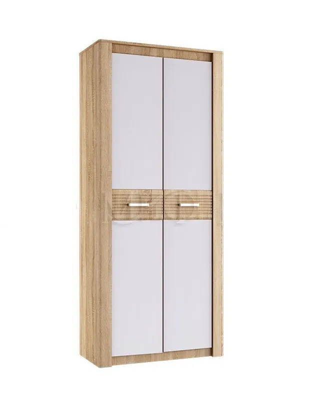 Шкаф Терра 2-х створчатый (сонома/белый)