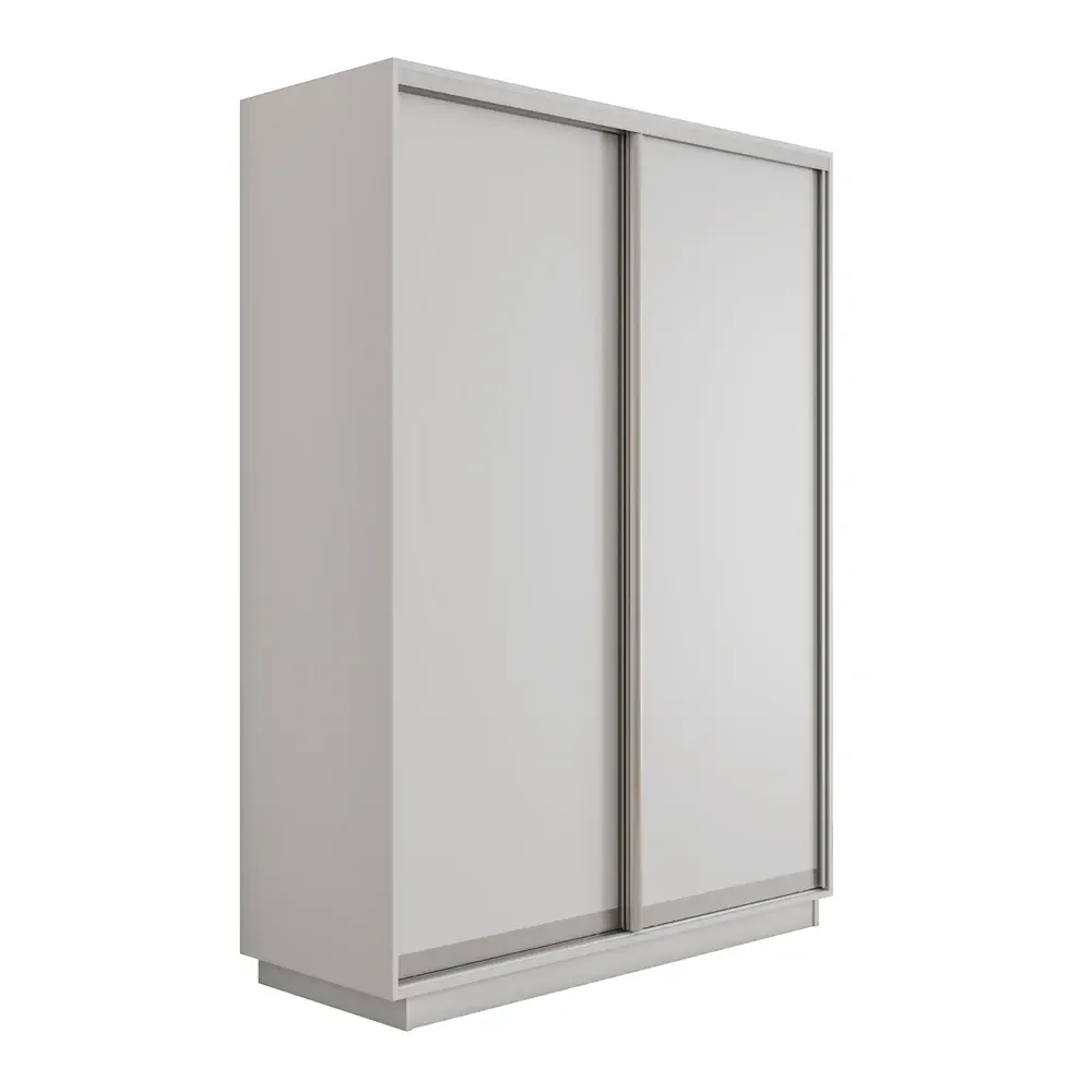 Шкаф-купе Оптим 2-х дверный 140 см. 1 штанга, 6 полок