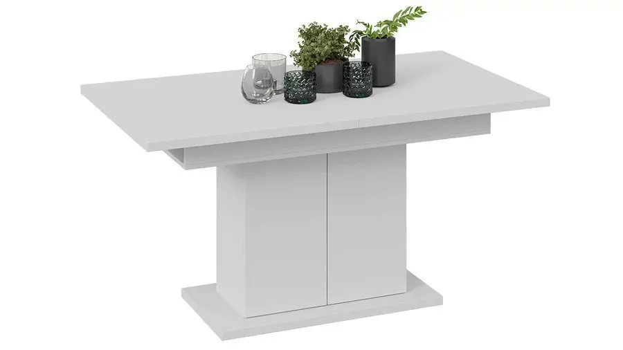 Стол раздвижной Детройт Тип 1 Белый