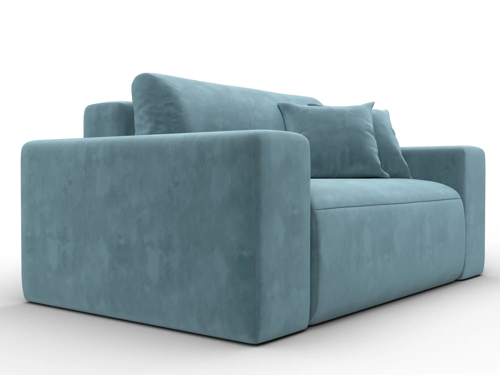 Кресло Лига-036 НПБ ( SEVEN 113 бирюзовый )