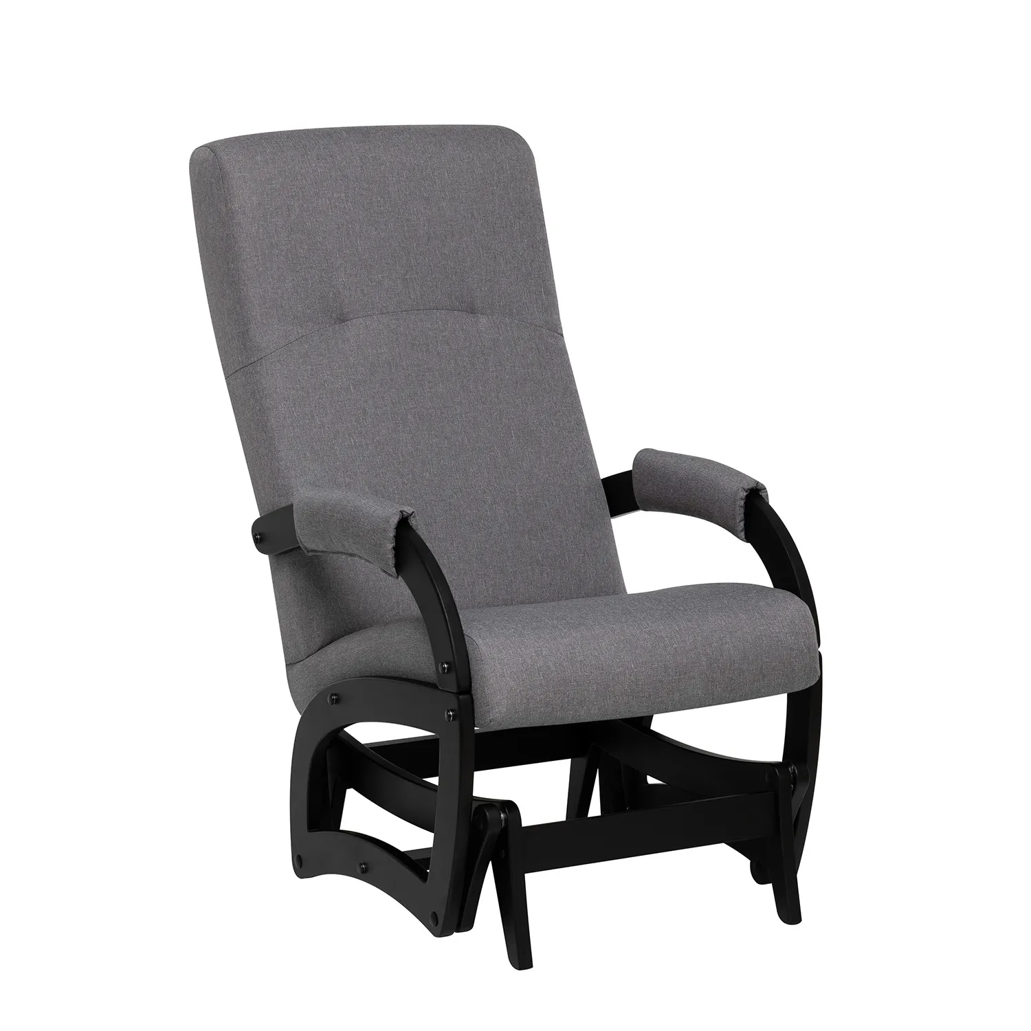 Кресло-маятник Leset Хельга (Венге/Savana Plus Mouse (серый))