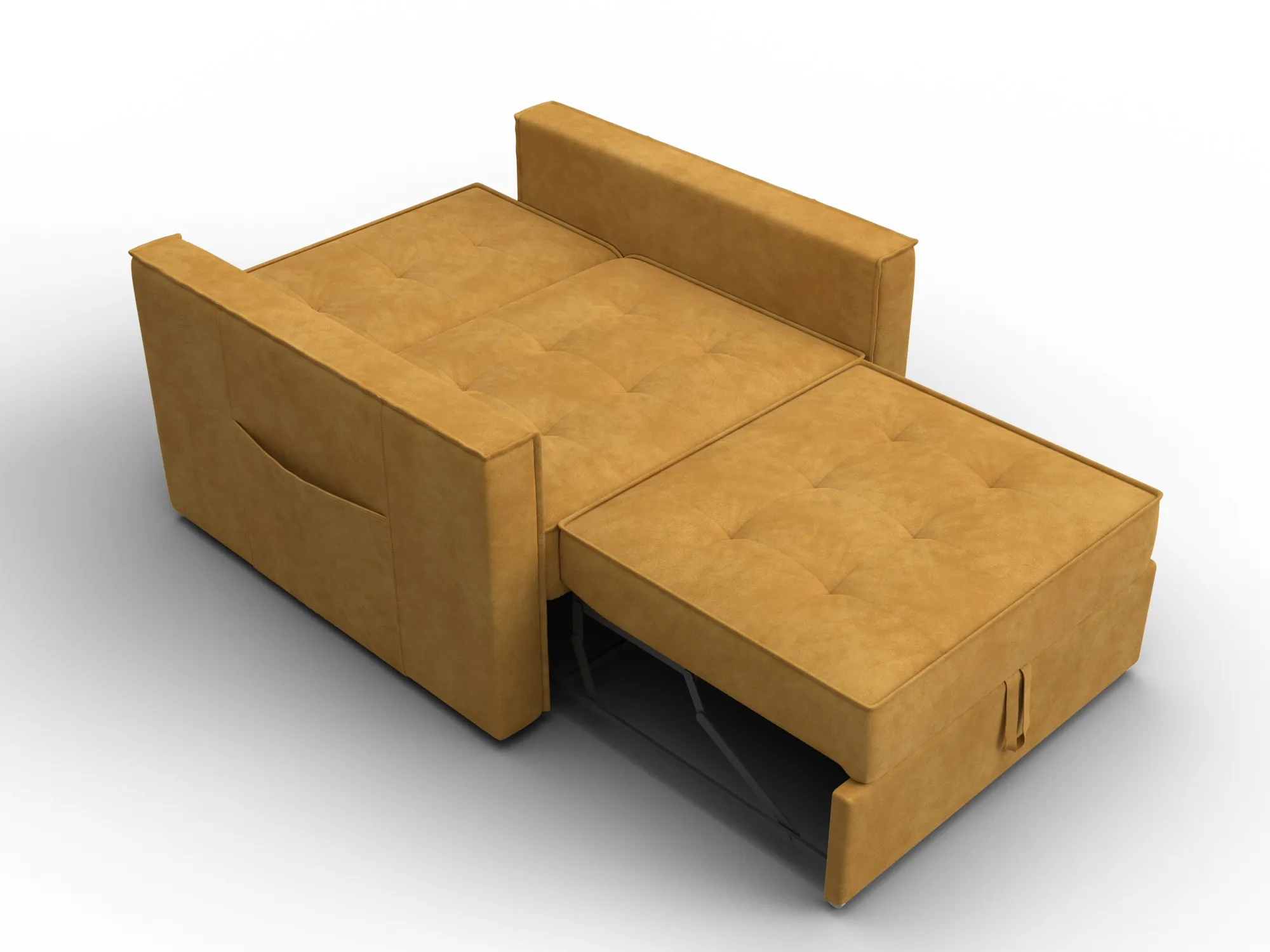 Кресло-кровать Лига-104 (80) ( BRUT 10 желтый )