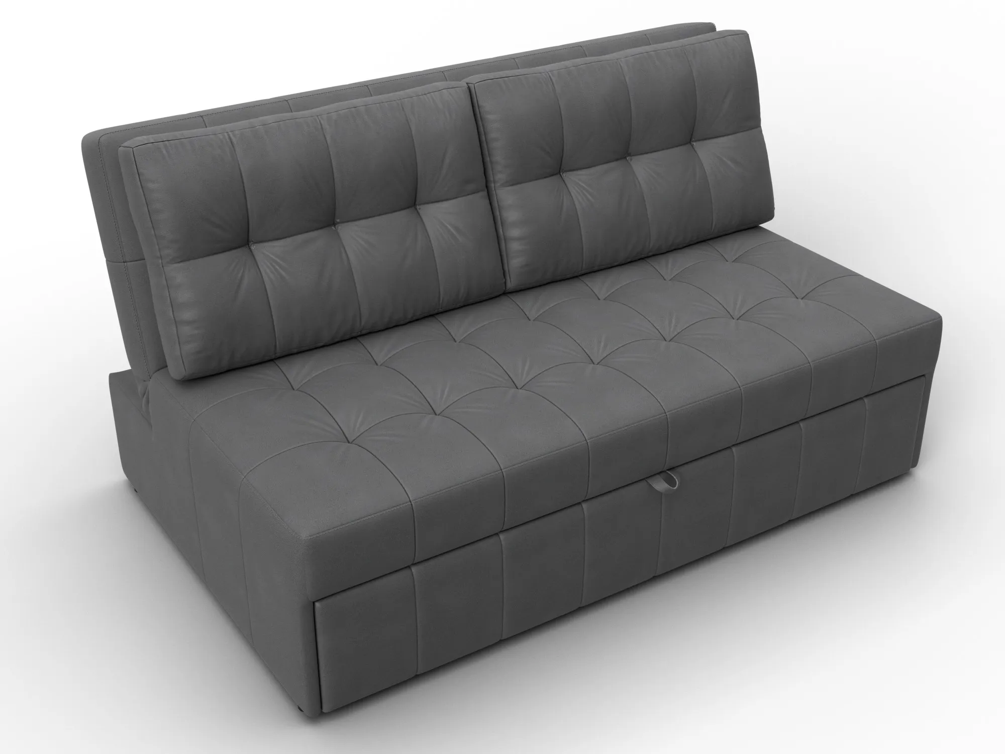 Диван прямой Лига-107 (140) ( JOLY 13 серый )