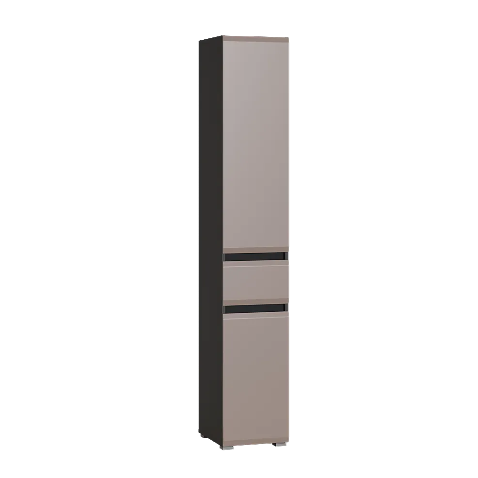 Шкаф с ящиком Сидней 13.202 Капучино/Антрацит