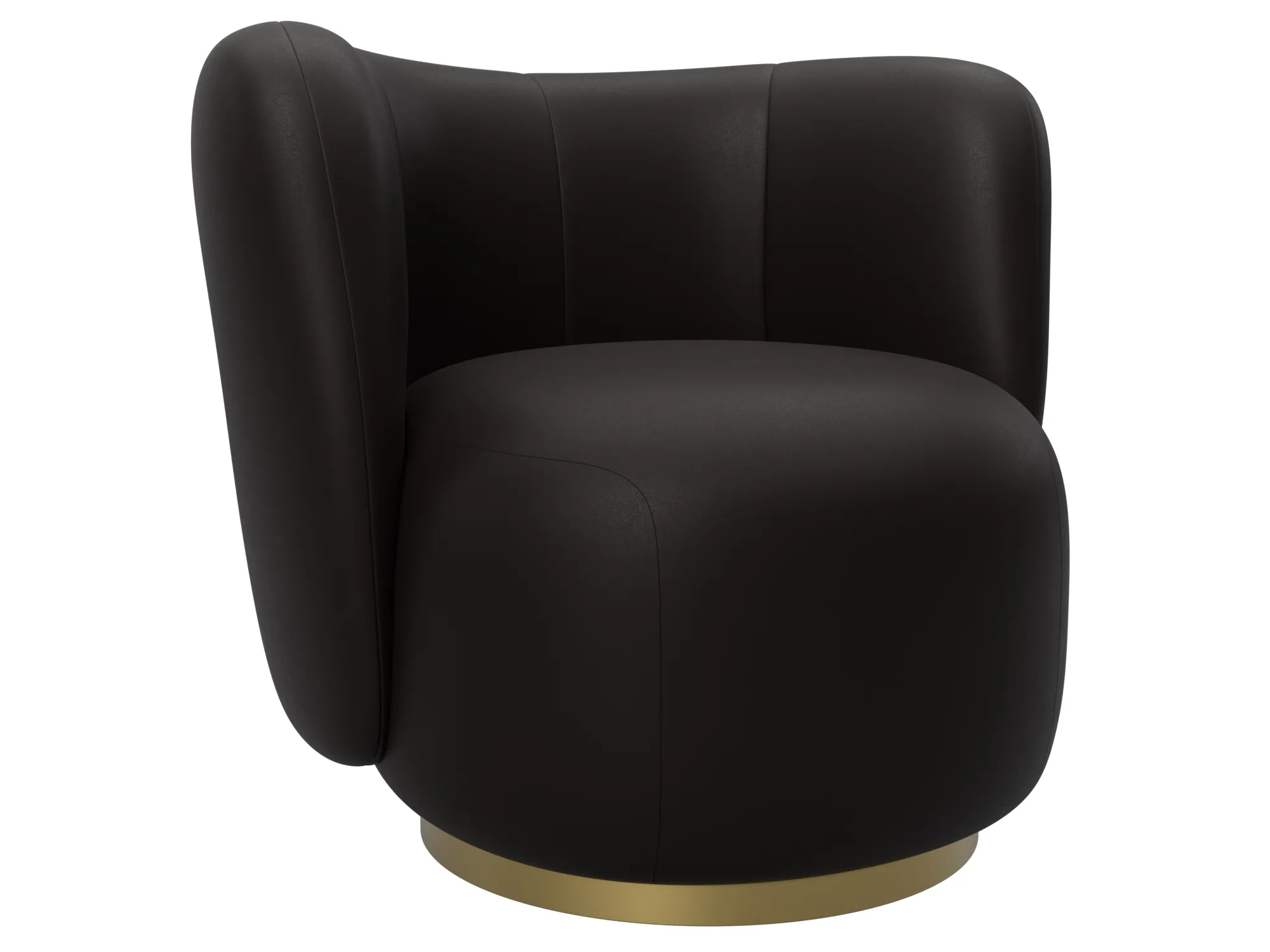 Кресло Лига-072 ( экокожа GRIFON 12 коричневый )