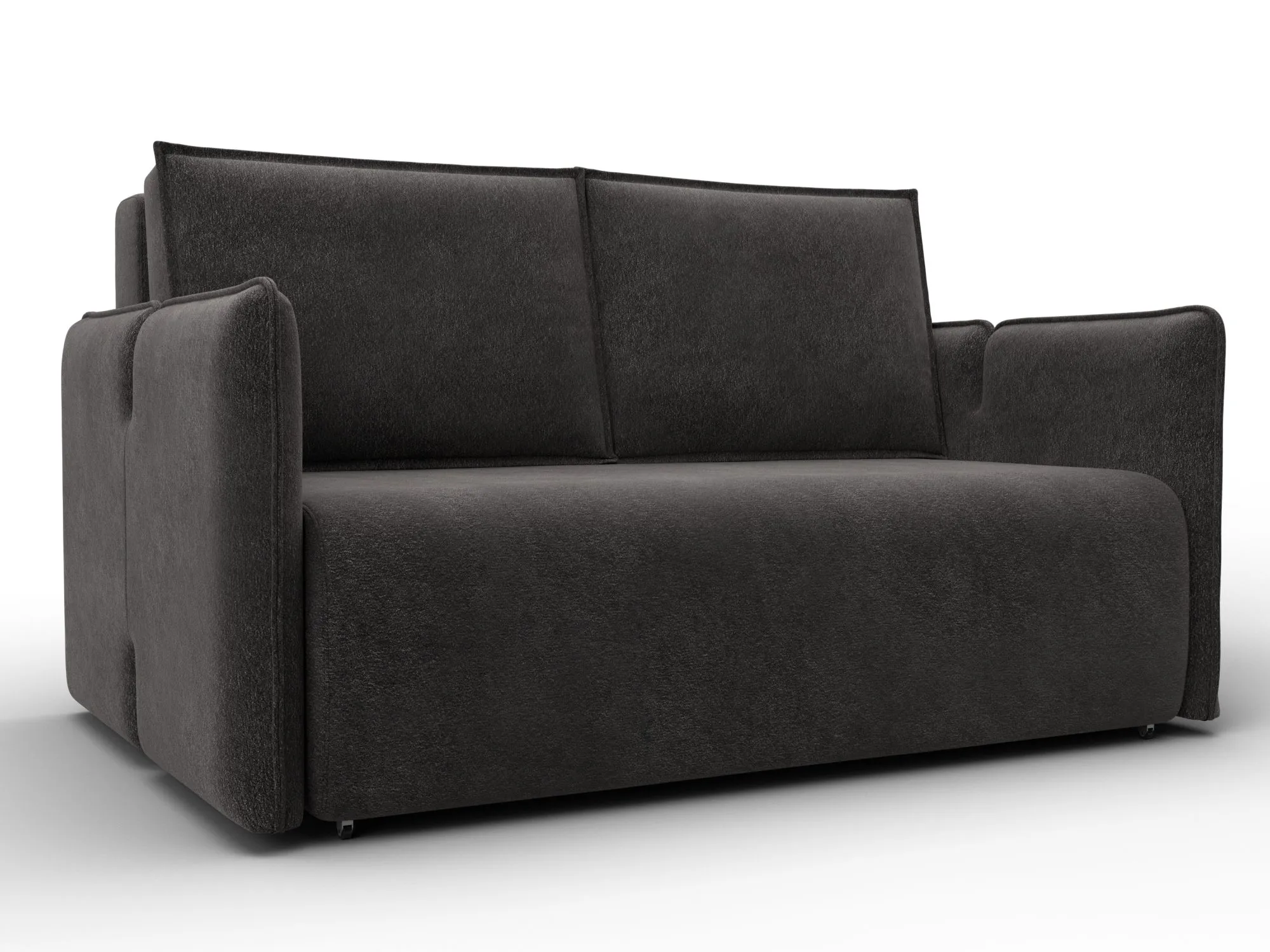 Диван прямой Лига-117 ( LAIM 10 темно-коричневый )