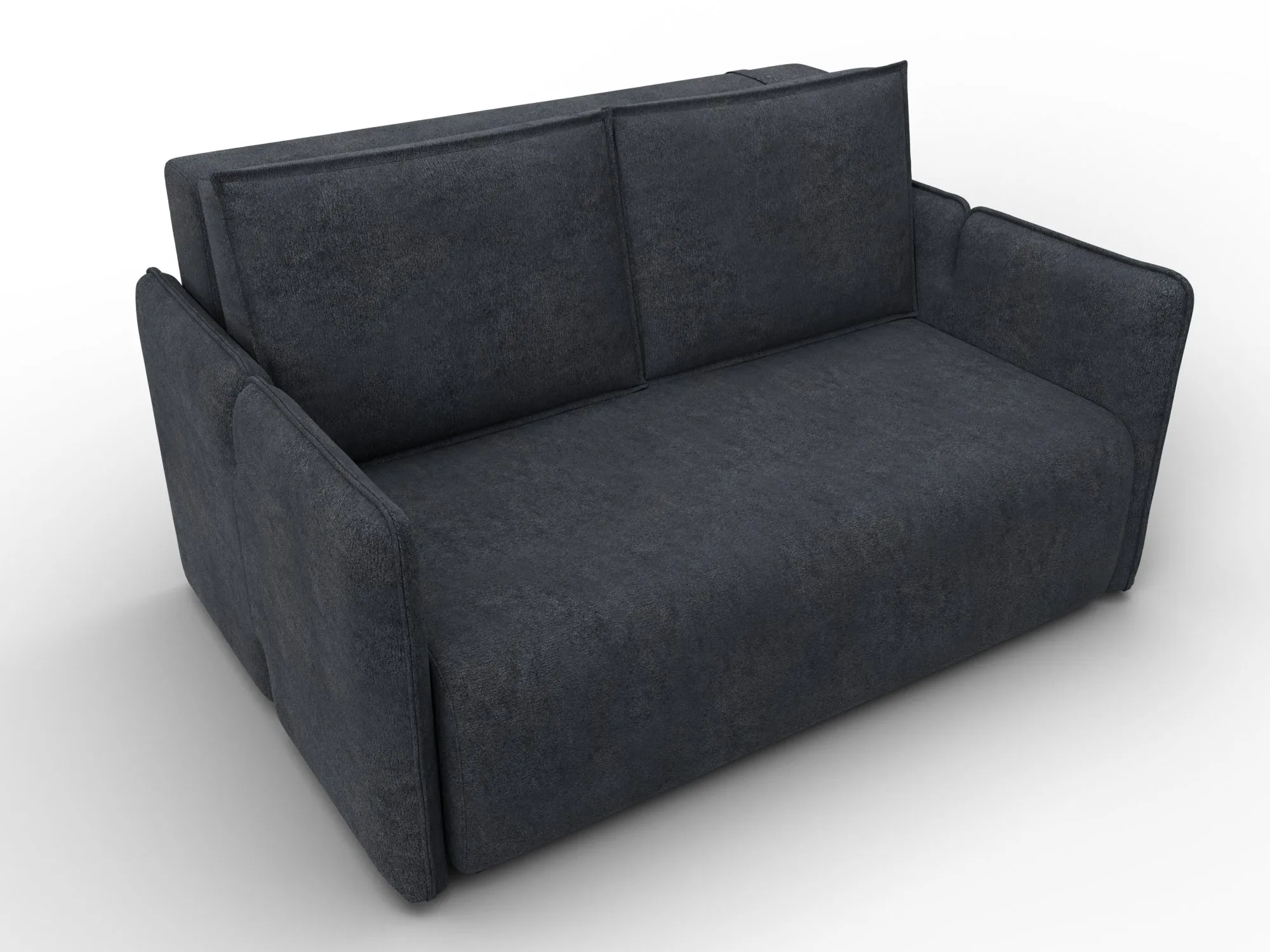 Диван прямой Лига-117 ( LAIM 26 темно-серый )