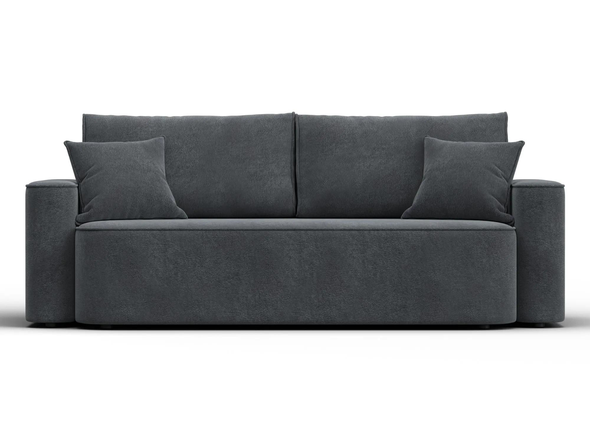 Диван прямой Лига-118 НПБ ( LAIM 23 светло-серый )