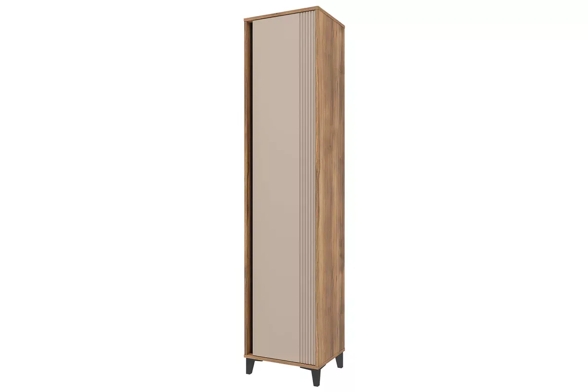 Шкаф однодверный Богемия 463.02 Дуб барокко/Бежевый