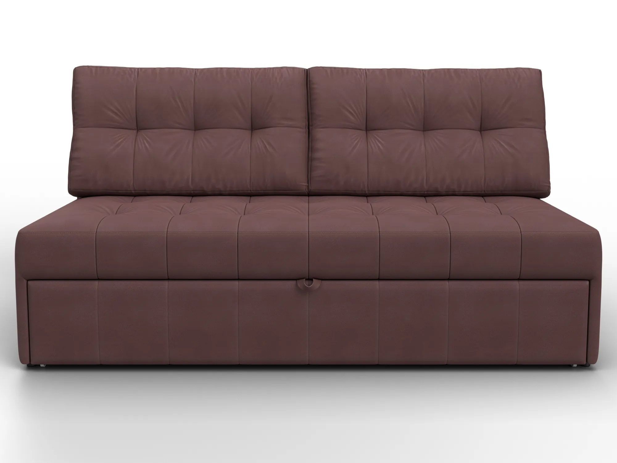 Диван прямой Лига-107 (160) ( JOLY 09 бордовый )