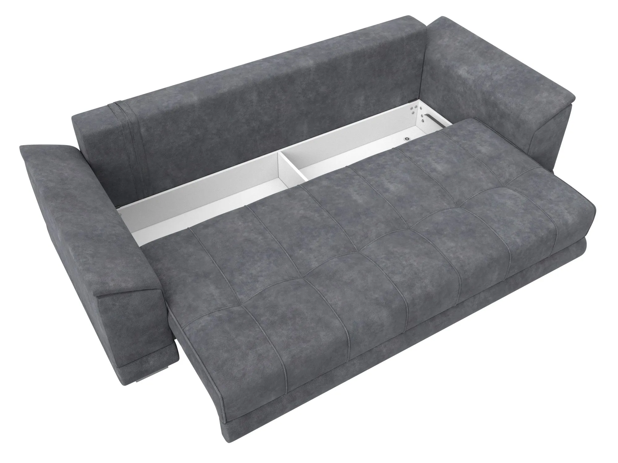 Диван прямой НордСтар НПБ ( BRUT 16 темно-серый )