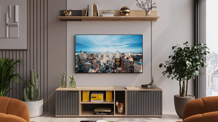 Набор мебели для гостиной Хилтон №4 Дуб Крафт золотой, Графит матовый