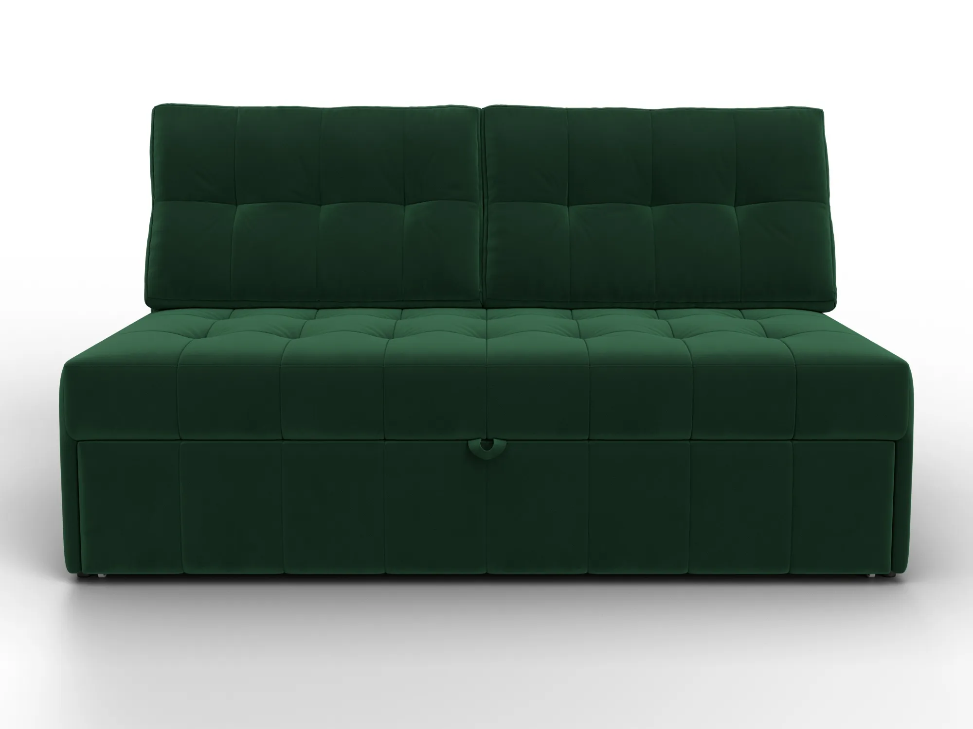 Диван прямой Лига-107 (140) ( SEVEN 626 зеленый )