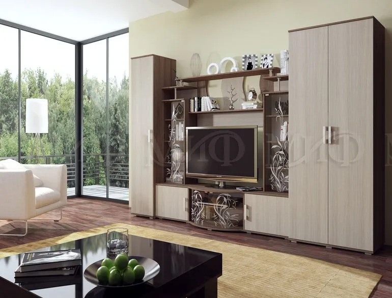 Гостиная Виста со шкафом и пеналом