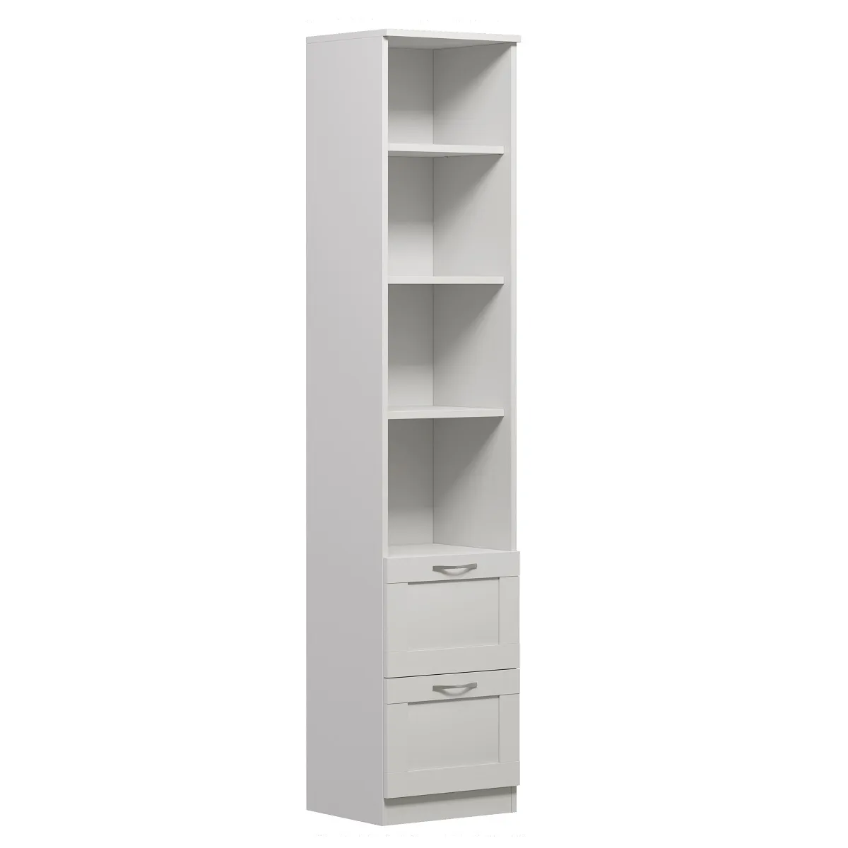 Стеллаж Сириус 2 ящика 39*190 см (белый)