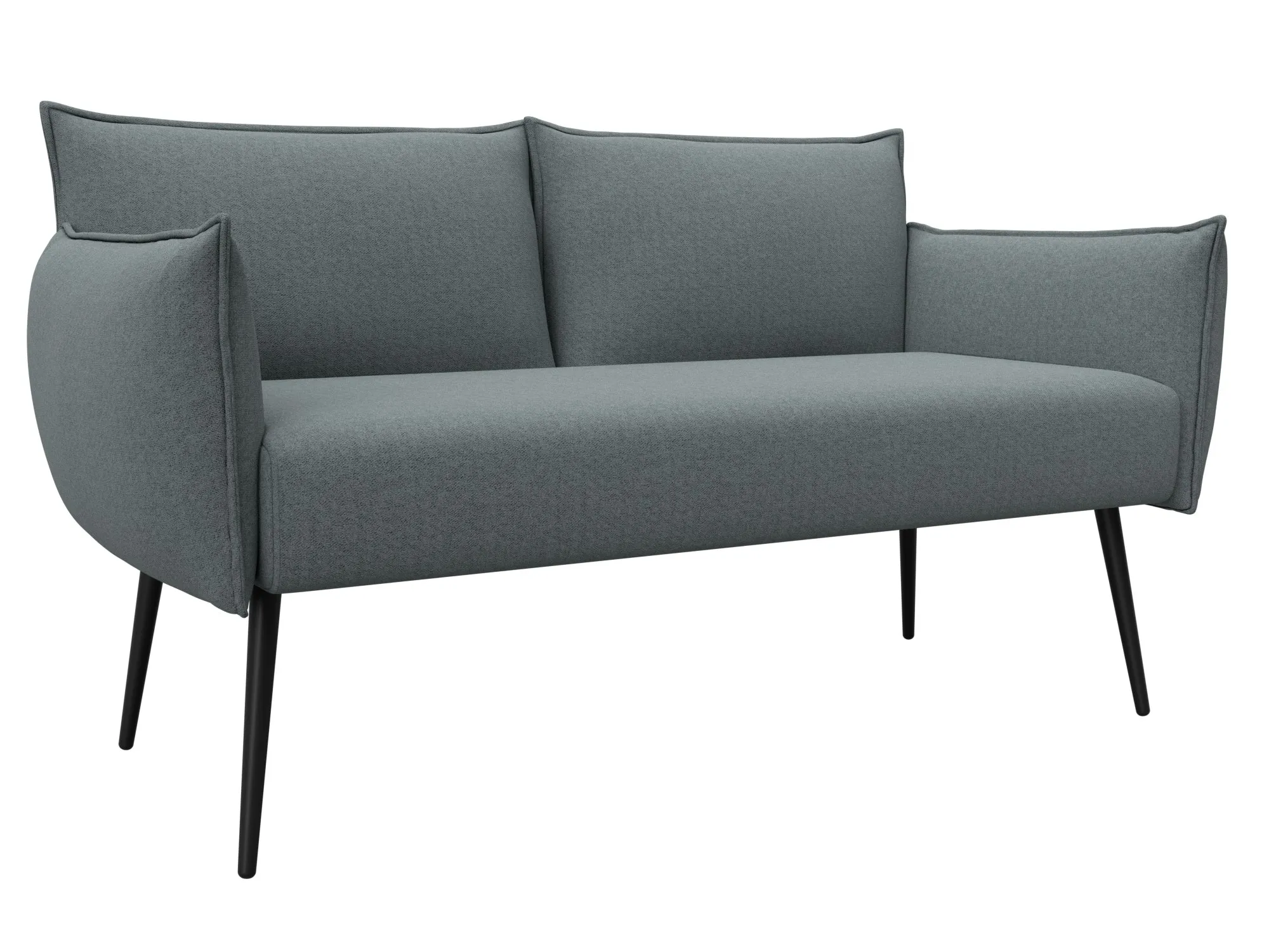 Диван прямой Лига-083 ( Амур 07 серый )