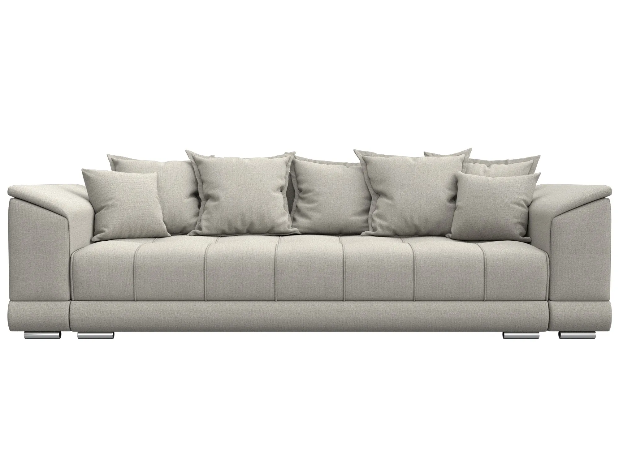 Диван прямой НордСтар НПБ ( Амур 02 бежевый )