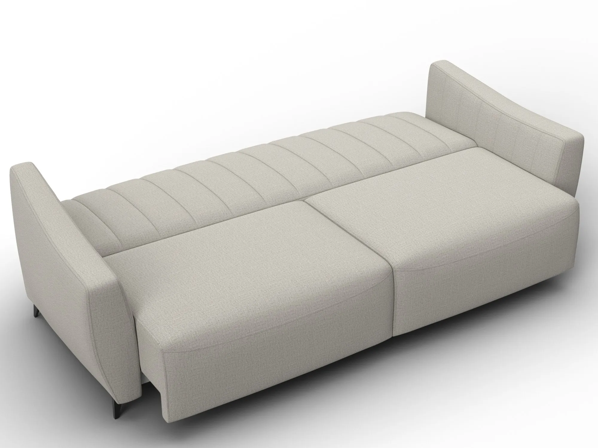 Диван-книжка Лига-095 НПБ ( Амур 02 бежевый )