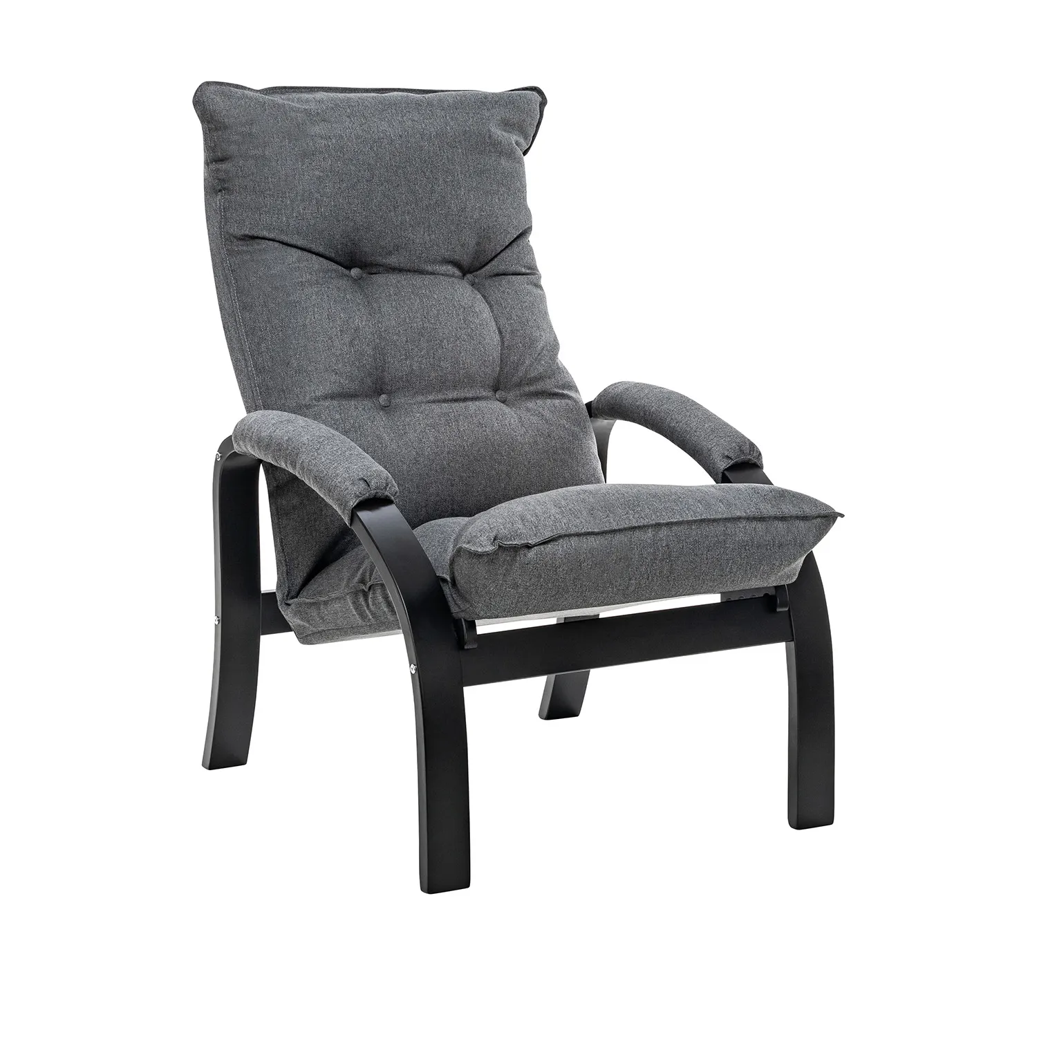 Кресло-трансформер Leset Левада (Венге/Malmo 95 (темно-серый))