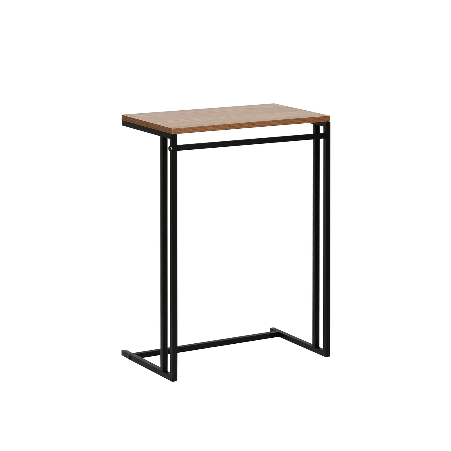 Стол приставной Leset Стилвуд 1 (Чёрный/Орех лион светлый)