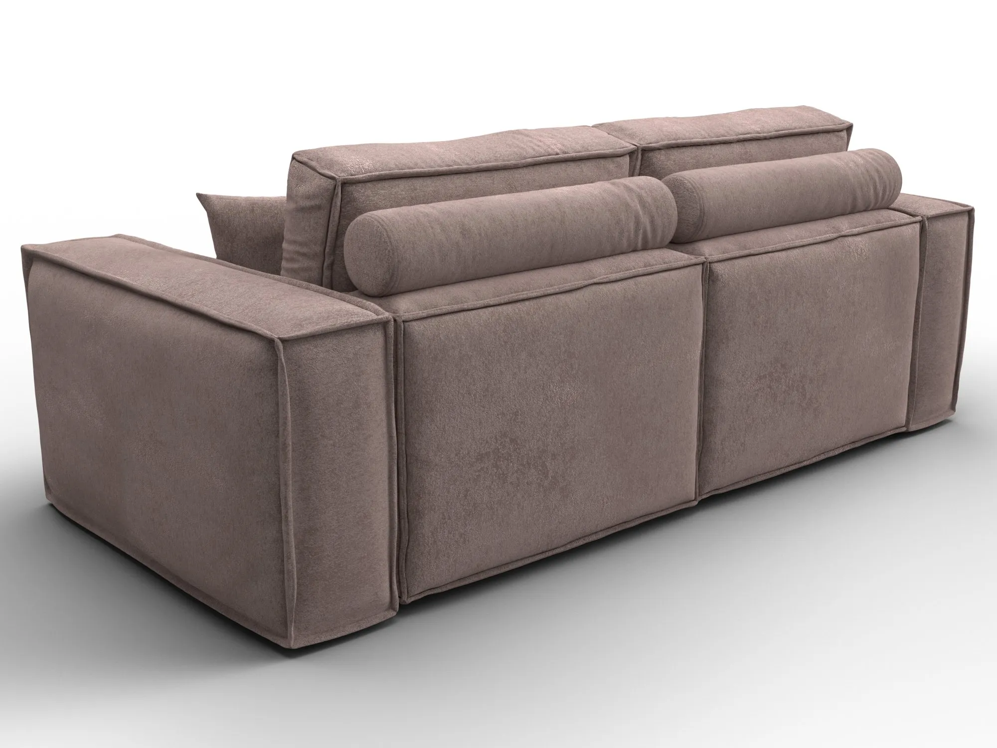 Диван прямой Лига-081 НПБ ( TOWER 05 бежевый )