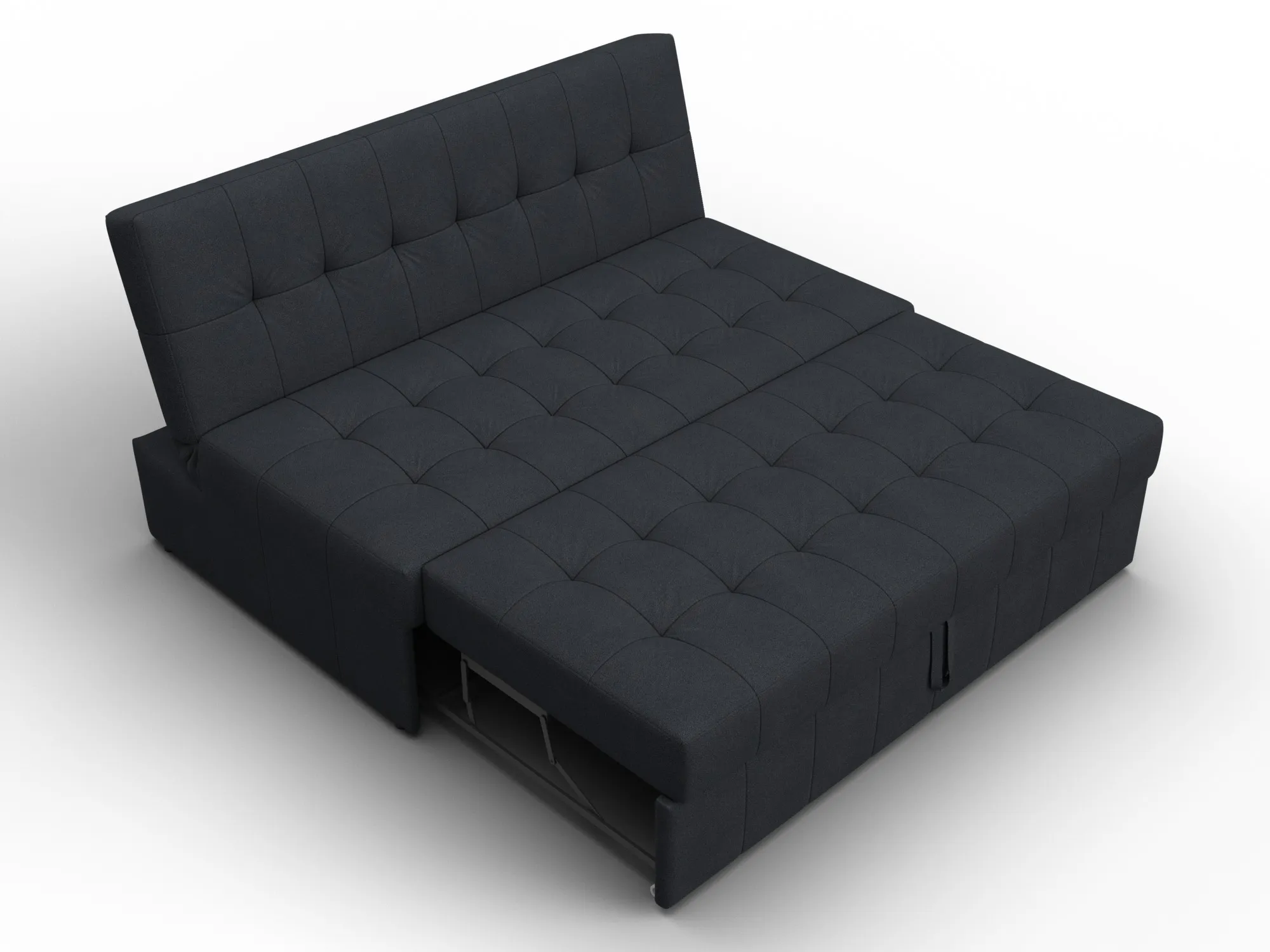 Диван прямой Лига-107 (140) ( JOLY 16 темно-серый )