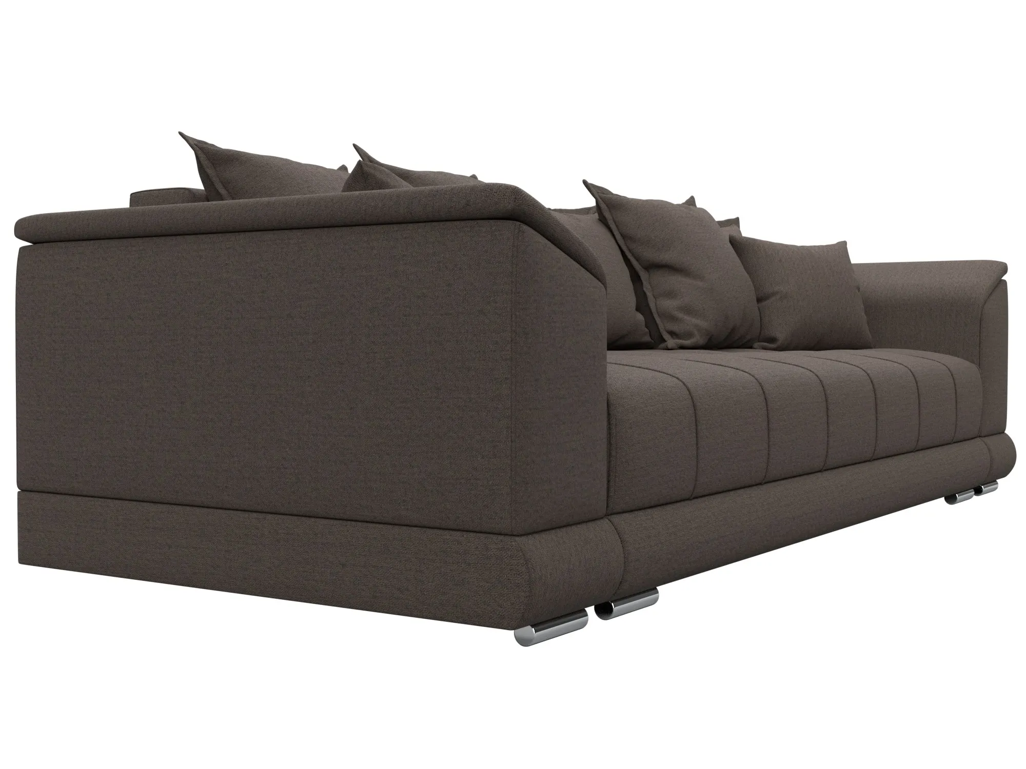 Диван прямой НордСтар НПБ ( Амур 05 коричневый )