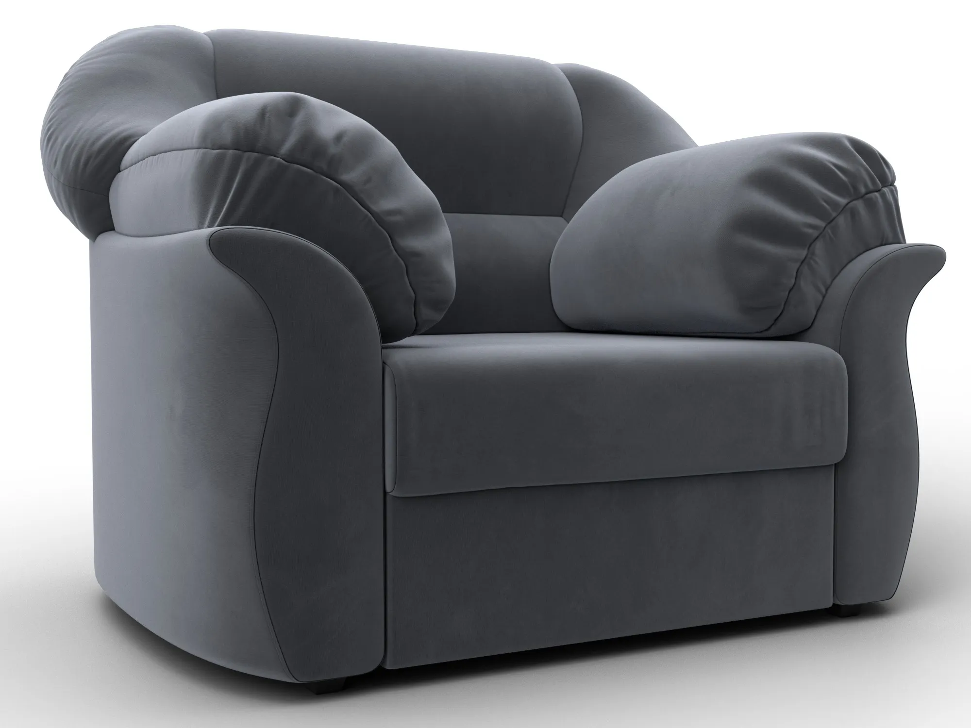 Кресло Карнелла ( SEVEN 17 серый )