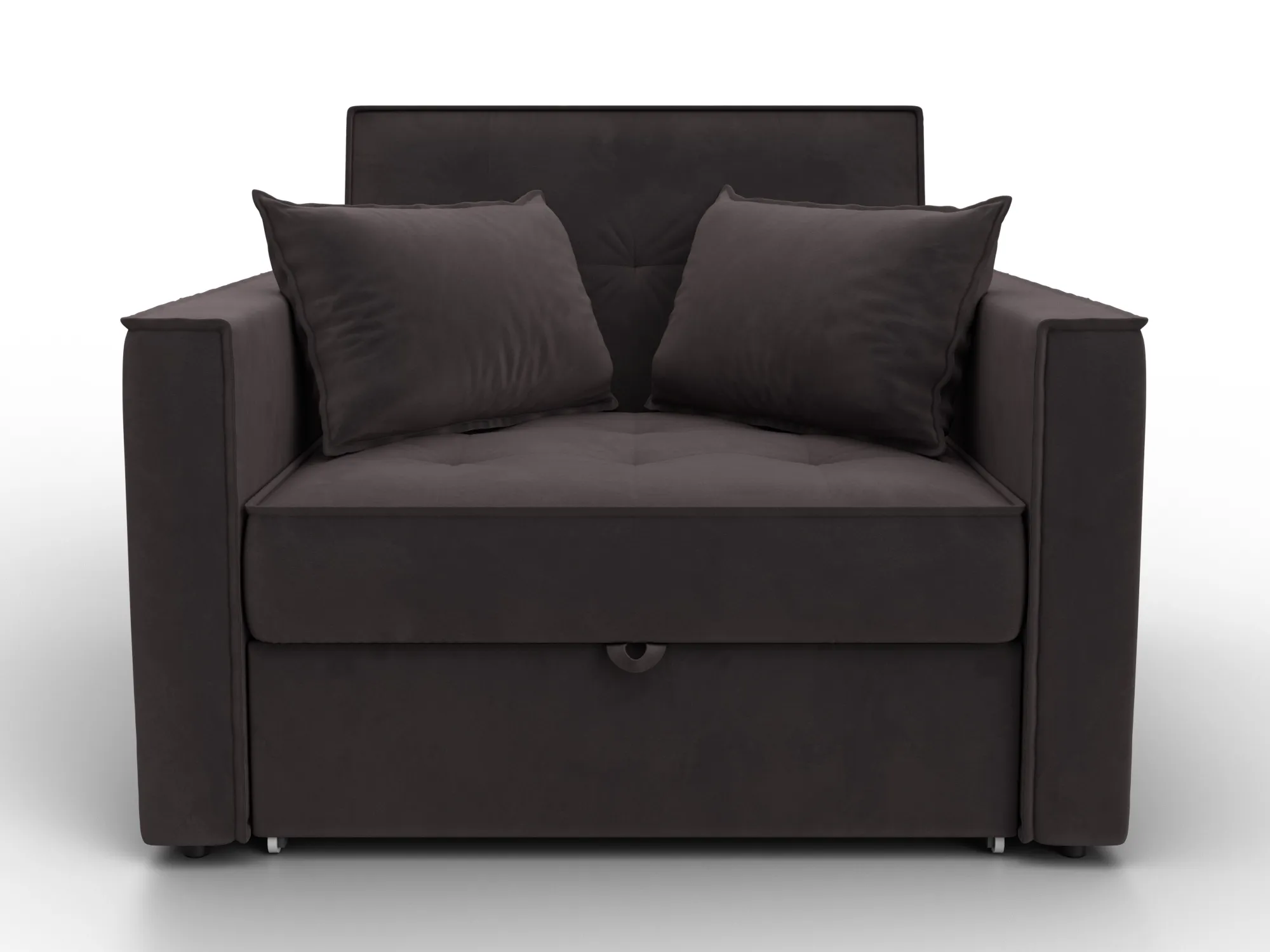 Кресло-кровать Лига-104 (80) ( SEVEN 727 коричневый )