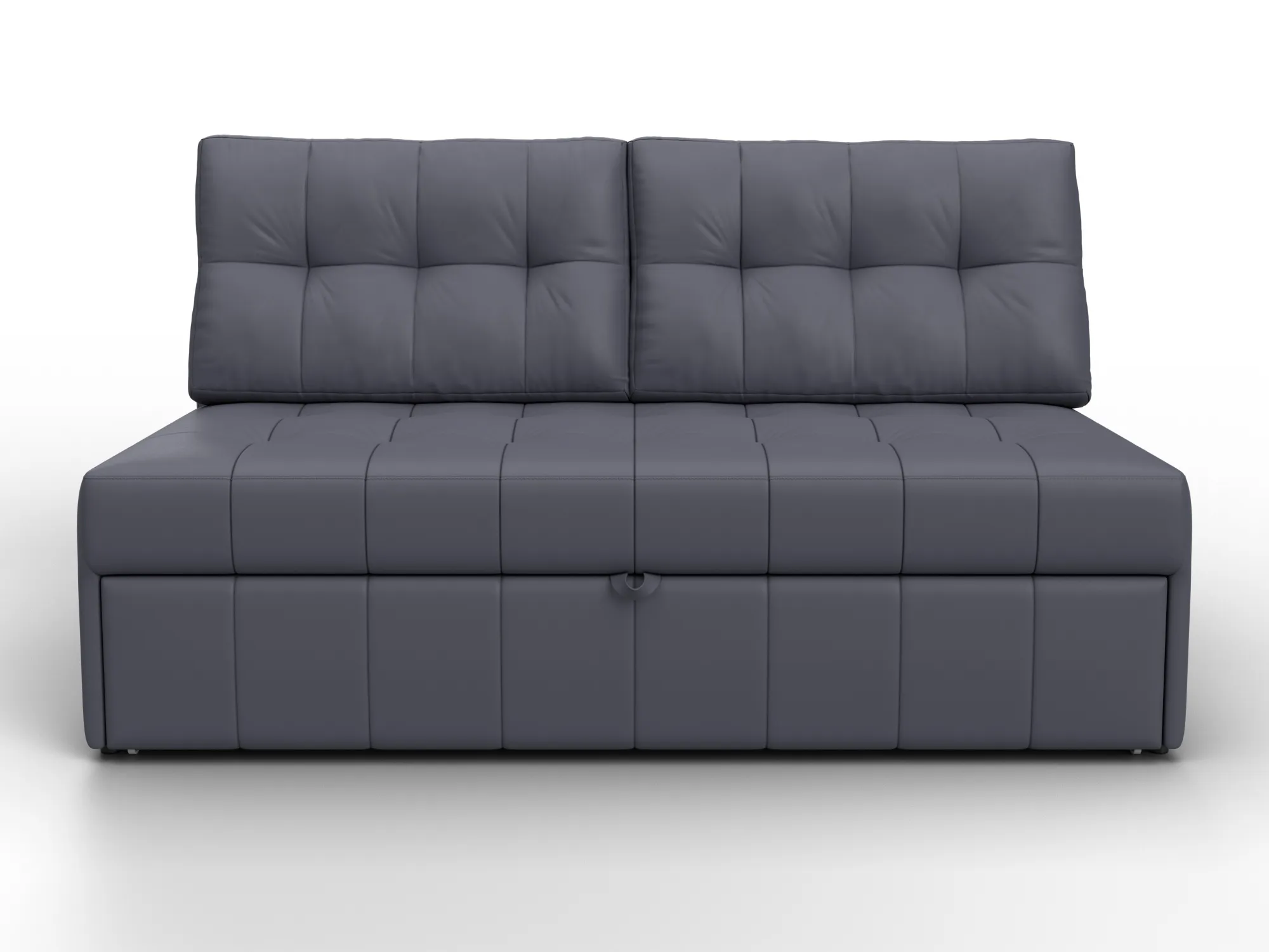 Диван прямой Лига-107 (140) ( GRIFON 15 серый )