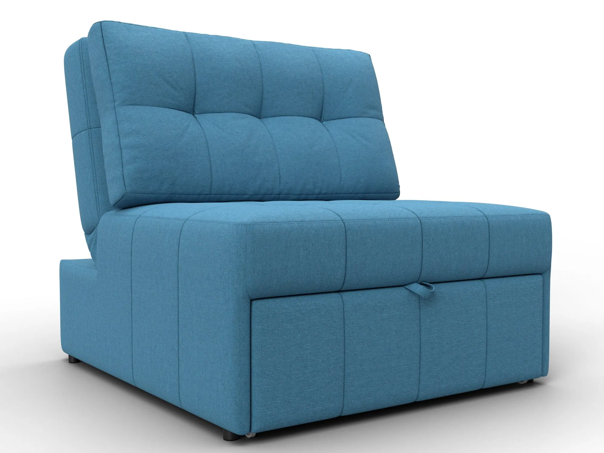 Кресло-кровать Лига-107 (80) ( Амур 10 голубой )